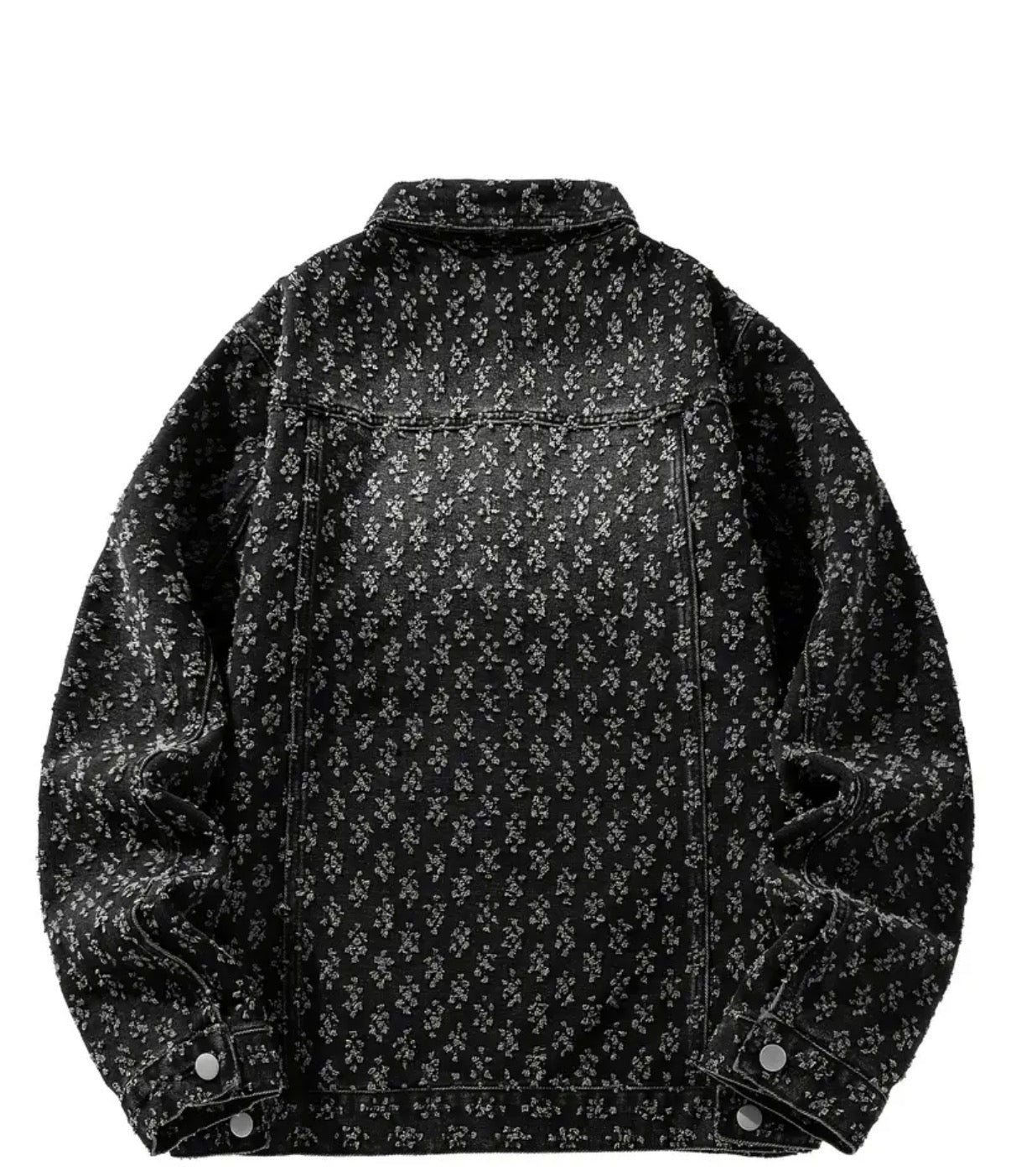 Giacca in Denim Uomo con Collo Rivoltato design