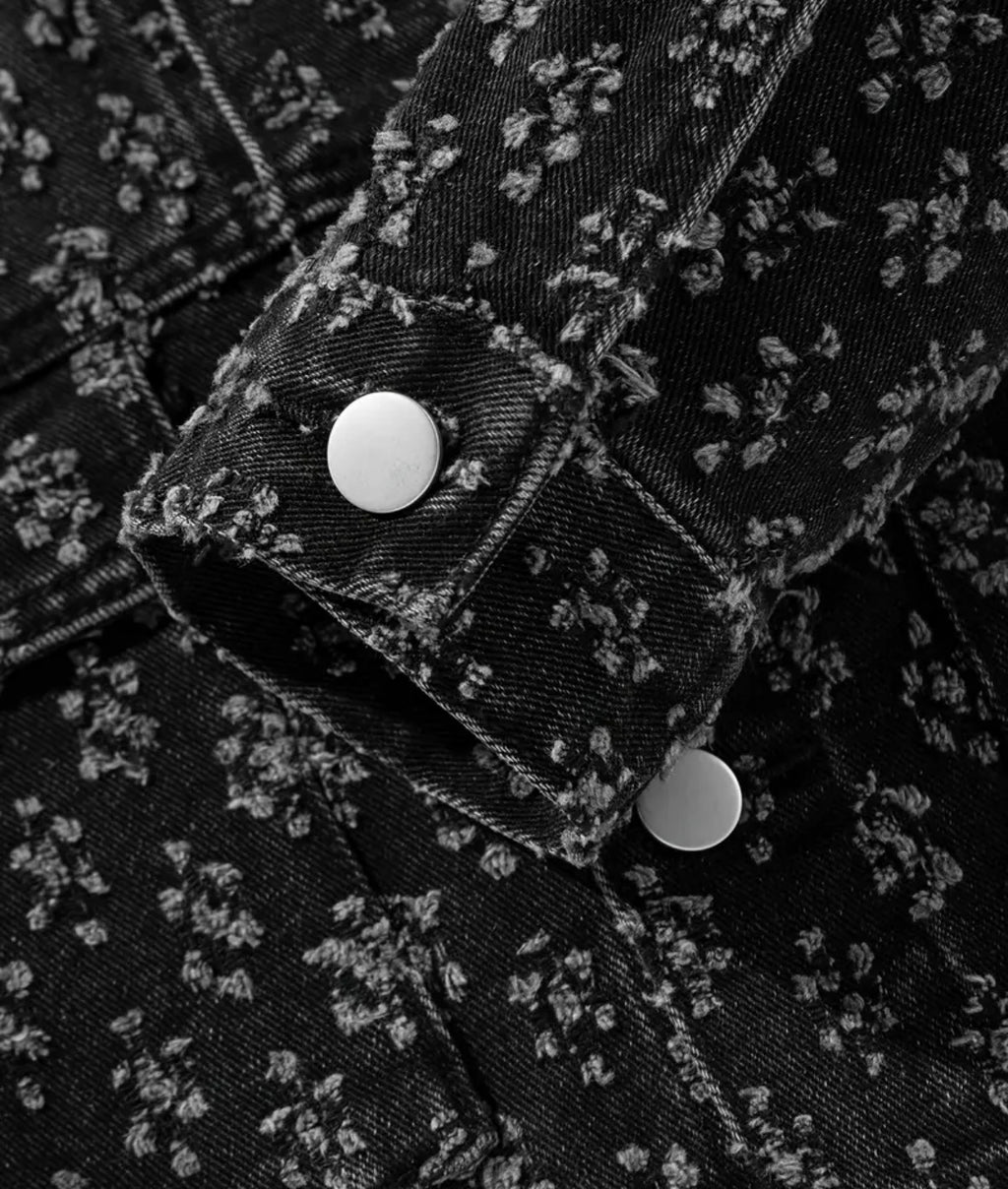 Giacca in Denim Uomo con Collo Rivoltato design