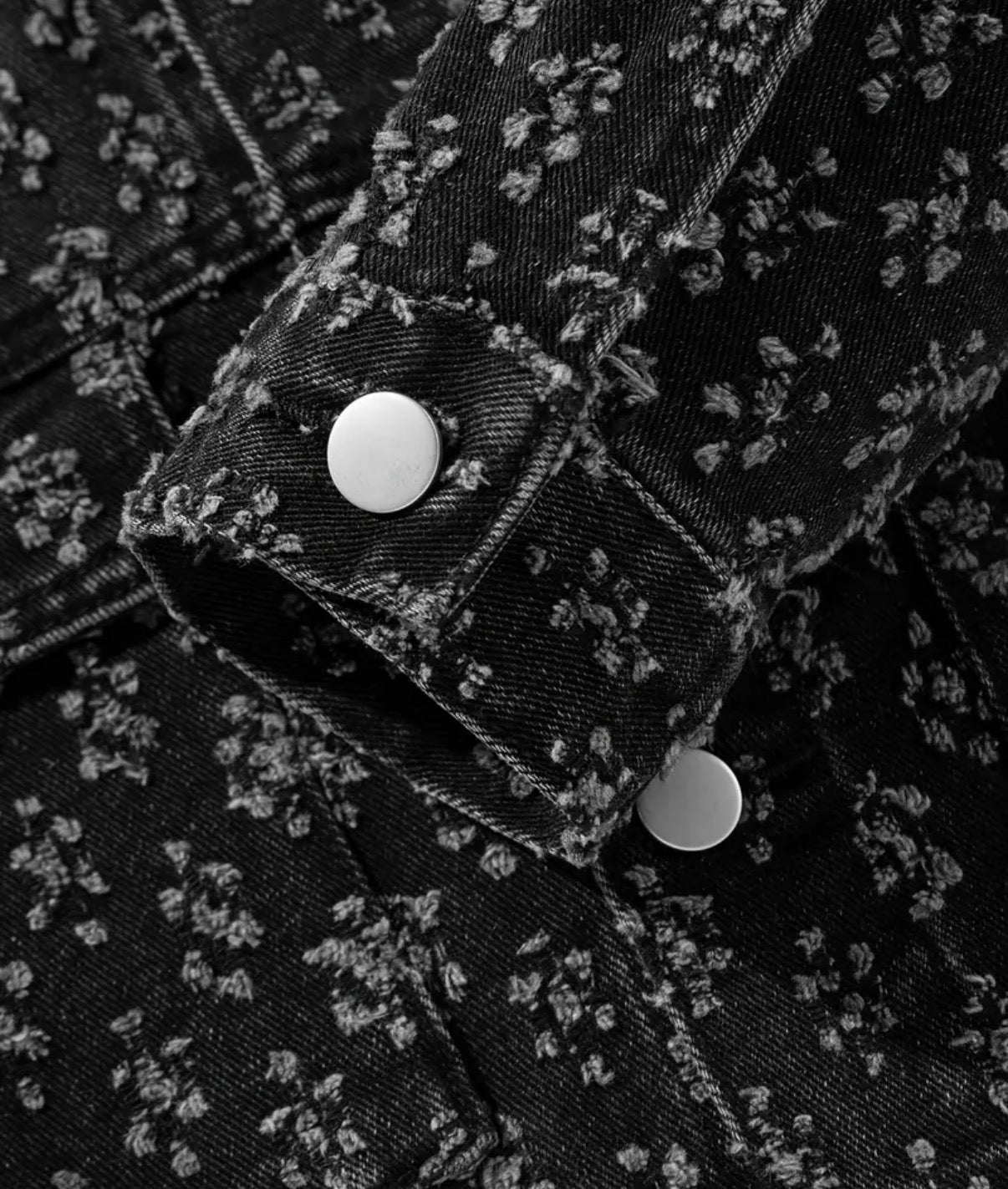 Giacca in Denim Uomo con Collo Rivoltato design