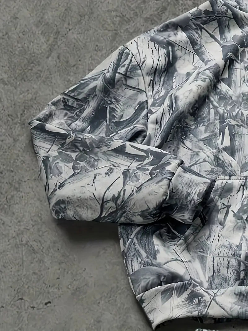 Completo Uomo Stile Streetwear INS Camouflage Bionico